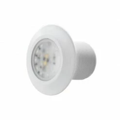 Acqua Source Χωνευτό Βιδωτό (2'') Φωτιστικό LED 8W Σε Μπλέ Φως (462nm) ABS Πλαστικό Λευκό