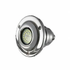 Acqua Source Χωνευτό Βιδωτό (2'') Φωτιστικό LED 5W Σε Ψυχρό Φως (6000K) Μπρούτζινο Επιχρωμιωμένο