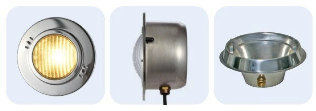 Acqua Source Χωνευτό Φωτιστικό Αλογόνου 300W Σε Θερμό Φως Σε Inox Χρώμα Με Ανοξείδωτη Κωνική Φωλιά Για Πισίνα Σκυροδέματος 4 Acqua Source Χωνευτό Φωτιστικό Αλογόνου 300W Σε Θερμό Φως Σε Inox Χρώμα Με Ανοξείδωτη Κωνική Φωλιά Για Πισίνα Σκυροδέματος - Image 2