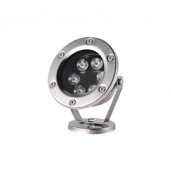 Aca Light ^LED LUMINAIRE SS304 IP68 6W RGB RF 60° 12V AC Ra>80 30.000HRS