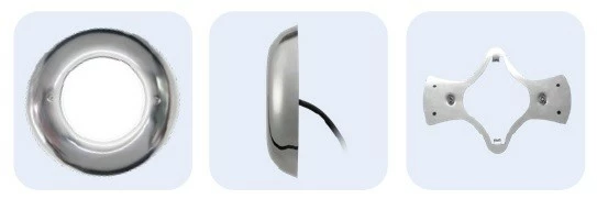 Acqua Source Επιτοίχιο Φωτιστικό LED 25W Σε Μπλέ Φως (462nm) Σε Inox Χρώμα 4 Acqua Source Επιτοίχιο Φωτιστικό LED 25W Σε Μπλέ Φως (462nm) Σε Inox Χρώμα - Image 2