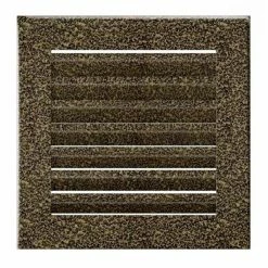 Περσίδα KRATKI FRESH 17X17CZ Μαύρο/Χρυσό