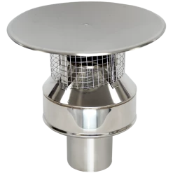 KRATKI KP100/150/BI-GAS ΟΜΟΑΞΟΝΙΚΟ ΚΑΤΑΚΟΡΥΦΟ ΚΑΠΕΛΟ ΓΙΑ ΦΥΣΙΚΟ ΑΕΡΙΟ - ΓΚΑΖΙ Φ100/150