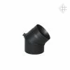 Γωνία Φ180 Μαύρου χάλυβα KRATKI KS180/45ο 1 Γωνία Φ180 Μαύρου χάλυβα KRATKI KS180/45ο -ΦΙΛΤΡΑ ΝΕΡΟΥ κατάστημα kratki ks180 45