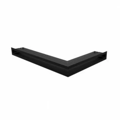 Περσίδα KRATKI LUFT/NL/6/40/45S/C 40X60X6CM Μαύρο Αριστερή γωνία