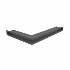Περσίδα KRATKI LUFT/NP/6/40/45S/G 40X60X6CM Γραφίτης Δεξιά γωνία