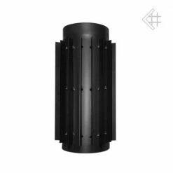 Εναλλάκτης καμινάδας Φ150 Μαύρου χάλυβα 0,5m KRATKI RADIATOR/S/150
