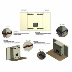 LUFT KRATKI 54,7Χ76,6X6CM Λευκό Δεξιά γωνία -ΦΙΛΤΡΑ ΝΕΡΟΥ κατάστημα luft kratki 547766x6cm 1 8