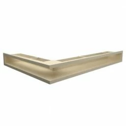 LUFT KRATKI 54,7X76,6X9CM Κρέμ Δεξιά γωνία