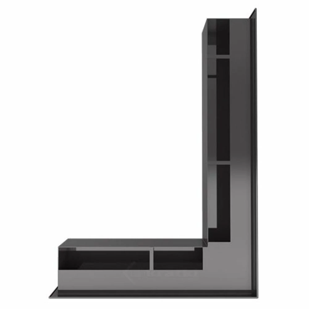 LUFT KRATKI 54,7X76,6X9CM Μαύρο Δεξιά γωνία 6 LUFT KRATKI 54,7X76,6X9CM Μαύρο Δεξιά γωνία - Image 4