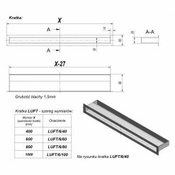 LUFT KRATKI 6X60CM Μαύρο 9 LUFT KRATKI 6X60CM Μαύρο -ΦΙΛΤΡΑ ΝΕΡΟΥ κατάστημα luft kratki 6x60cm 3 2