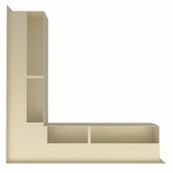LUFT KRATKI 9X56x56CM Κρέμ -ΦΙΛΤΡΑ ΝΕΡΟΥ κατάστημα luft kratki 9x56x56cm 1 3