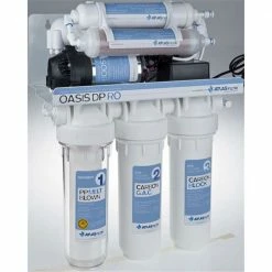 Σύστημα αντίστροφης όσμωσης 6 σταδίων με αντλία ATLAS FILTRI OASIS DP PUMP RO (18002)