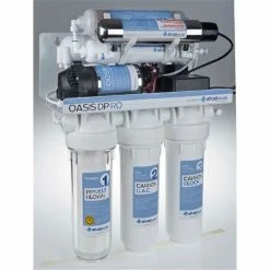 Σύστημα αντίστροφης όσμωσης 7 σταδίων με αντλία και λαμπτήρα UV ATLAS FILTRI OASIS DP PUMP UV RO (18004)