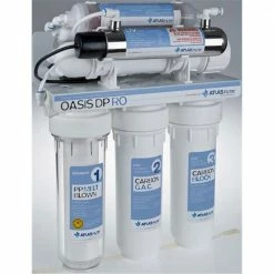 Σύστημα αντίστροφης όσμωσης 7 σταδίων με λαμπτήρα UV ATLAS FILTRI OASIS DP STD UV RO (18003)